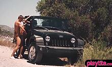 Ever tried banging your petite girlfriend on a Rome highway?