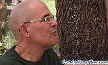 Pussylicked Ginger Teen 18+ Gets Jizzed Outdoors