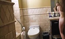 Petite Stepsister Alice March Caught Spying, Gets Pov Blowjob From Stepbrother's Big Cock