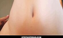 Petite Stepsister Alice March Caught Spying, Gets Pov Blowjob From Stepbrother's Big Cock