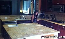 Experienced tongue licks young 18+ pussy