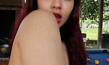 my hermanastra kept begging me to bang her and soaked my cock with her cum