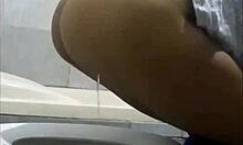 Drunk sister-in-law enjoys being filmed peeing and getting her ass destroyed