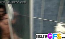 Teenlesly Rubs Pussy While Showering!