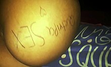 mi hermanastra shows her blue lingerie and reveals that huge ass! so sexy 😍