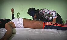 hot 18 girl sucks friend's dick and makes him cum