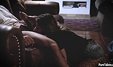 Petite teen fucked by huge dick