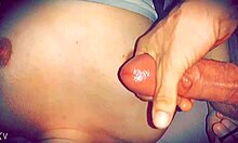 Intense slow motion cumshot on girlfriend's friend with monster cock.