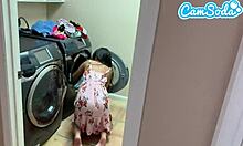 Fucked My Step-Sister While Doing Laundry