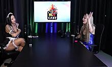 Mandou Mensagem E Foi Gravar Com Um Ator Anão E Sua Primeira Cena Foi Um Anal - Kyra Sheer Red