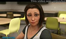 petite teen gets anal from milf