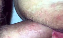 amateur guy plays with toy and cums