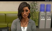 Adolescente 18+ pequeña recibe anal de milf