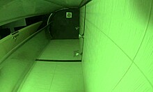 Guy Enjoys A Relaxing Shower In The Bathroom