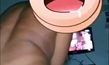 Watch this hot brunette giving her ass in an amateur anal scene?