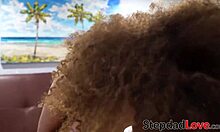 natural tits ebony cecilia lion gets fucked hard by kinky stepdad in bent over doggystyle cowgirl big cock cumshot