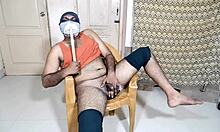 just messing around with this black cock and a hand toy i made from my girlfriend