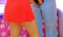 Mexican students seduce teacher in hidden homemade sex video