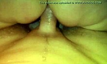 Beautiful babe with tattoos gets intensely fucked in her small horny ass.