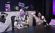 Evelyn Zain In Sheer Red Lingerie Tries Golden Shower During BDSM Session