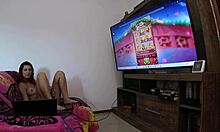 Sexy girls bet on who masturbates best in this amateur video