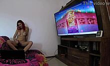 Sexy girls bet on who masturbates best in this amateur video