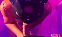 POV Stepsister Sucks Brother Dry and Swallows Every Drop