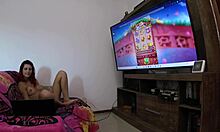 Sexy girls bet on who masturbates best in this amateur video