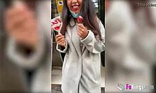 ruth shows teen body in public and gets shafted 😏