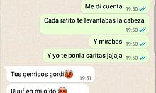 hablando con mi novia despues de cojer parte 2