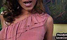 Wanking My 21-Year-Old Girlfriend's Small Boobs In Pov With Heels