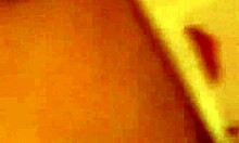 Hot Busty Brunette Teen Strips Clothes