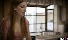 neighbor bends over college teen and fucks her ass