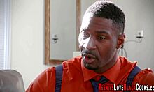 Intense Emotions In Redhead Teen 18+ Sucking Black Dick Hardcore