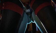 Ahsoka Tano takes a creampie from futa Aayla Secura