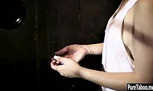 Sexy teen 18+ gets hard fuck after blowjob