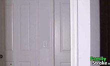 Adorable teen sucks in naughty truth or dare game