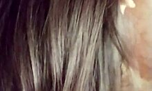 hijastra gets slutty bends over sucks dick with fleshy lips milks cum