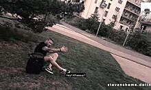 mia blow casually deepthroats big cock in berlin