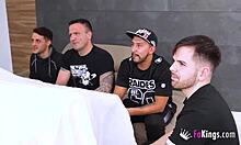 Gangbang for Roma Amor with 6 Cocks for Our Hot Latina