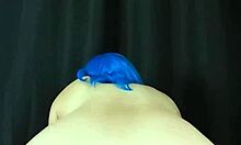 Amateur Step-Sis Pawg Rides Huge Dildo Hard