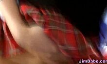 Sexy Euro Teen POV Fucked with Stockings and Blowjob