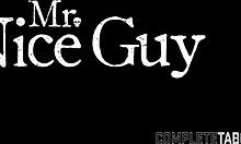 Extreme teen gets facial after sucking