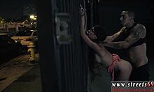 thief rough fucks lady in glasses