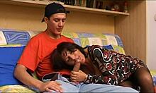 family gathering turns intimate after dinner