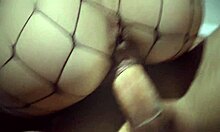 Chica with the best creamy ass rides big cock rough and deep, homemade style