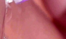 Busty teen showers her perfect body