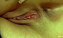 Young Woman Licks Her Lingerie