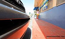 bombshell babe gets roughly creamed by huge black schlong