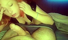 That Girl Sucks Fat Cock Deep On Her Knees!